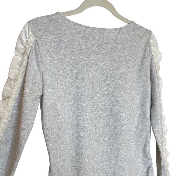 Sundance Bellina Ruched Velvet Sleeve Long Sleeve Top, XS - Picture 5 of 7